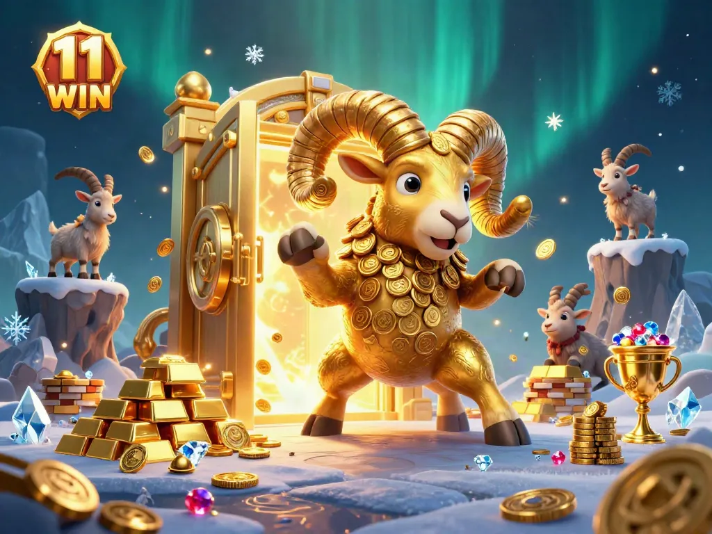 Experience thrilling gameplay at 11 WIN with vibrant casino elements and dazzling treasures.